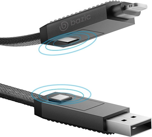 Energea USB-C to Lightning Cable 60W Μαύρο 1m CBL-GC4N1-BLK100