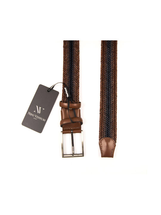 Venturi Men's Belt Tabac Brown