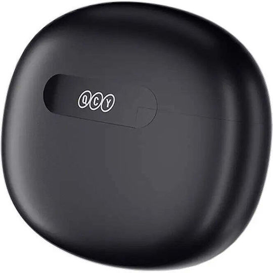 QCY AilyPods T20 Earbud Bluetooth хендсфри Слушалки с Устойчивост на Пот и Кутийка за Зареждане Черен