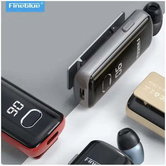 Fineblue F580 In-ear Bluetooth Handsfree Earphone Red