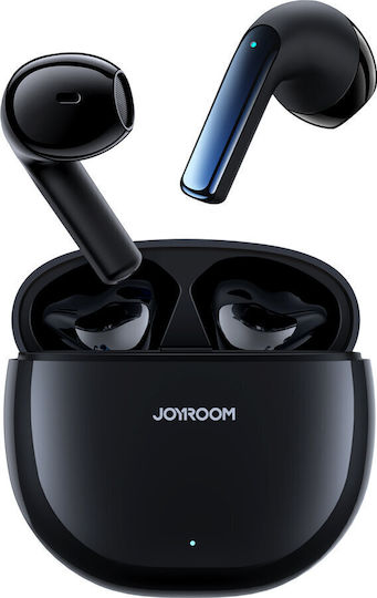 Joyroom JR-PB1 Earbud Bluetooth Handsfree Ακουστικά με Αντοχή στον Ιδρώτα και Θήκη Φόρτισης Μαύρα