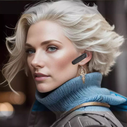 Tellur Vox 155 In-ear Bluetooth Handsfree Ακουστικό Μαύρο