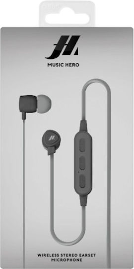 SBS Hero In-ear Bluetooth Handsfree Ακουστικά Γκρι