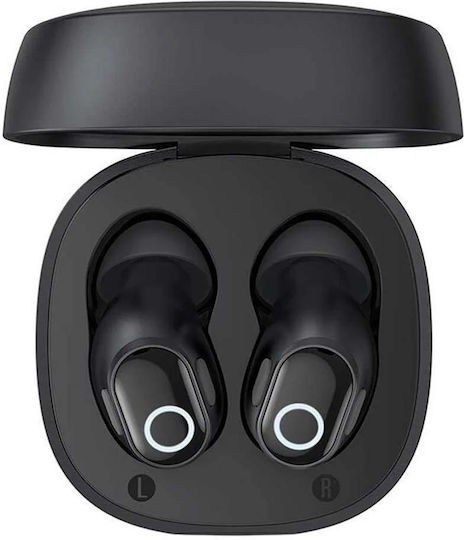 Baseus Bowie Wm02 Tws In-ear Bluetooth Handsfree Earphones with Charging Case Black