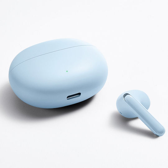 Joyroom JR-FB2 Earbud Bluetooth Handsfree Ακουστικά με Αντοχή στον Ιδρώτα και Θήκη Φόρτισης Μπλε