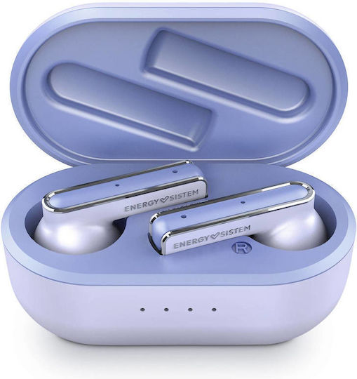 Energy Sistem Style 4 In-ear Bluetooth Handsfree Ακουστικά με Θήκη Φόρτισης Violet