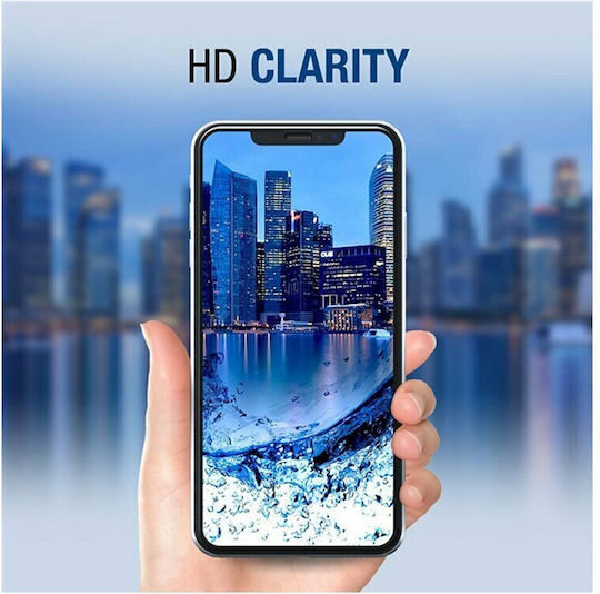 Lito Glass 2.5D Gehärtetes Glas Schwarz (iPhone 15 Plus / 16 Plus)