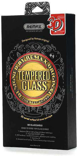 Remax Caesar 3D Full Face Tempered Glass Μαύρο (iPhone 8 Plus / 7 Plus)