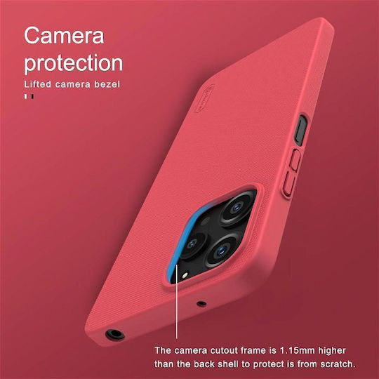 Nillkin Super Frosted Umschlag Rückseite Kunststoff Schwarz (Xiaomi Redmi 12 4G)