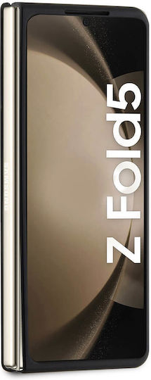 Karl Lagerfeld Ikonik Back Cover Plastic Magnetic Black (Galaxy Z Fold5)