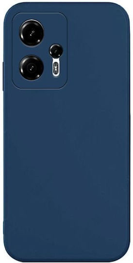 Matt Back Cover Σιλικόνης Μπλε (Moto G13)