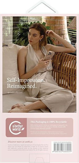 Uniq Coehl Prairie Back Cover Silicone / Plastic Pink (iPhone 15 Pro Max)