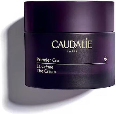 Caudalie 24h Feuchtigkeitsspendend & Anti-Aging Creme Gesicht Tag mit Hyaluronsäure & Vitamin C 50ml