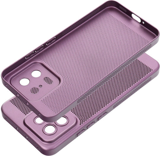 Breezy Umschlag Rückseite Kunststoff Lila (Xiaomi 13)