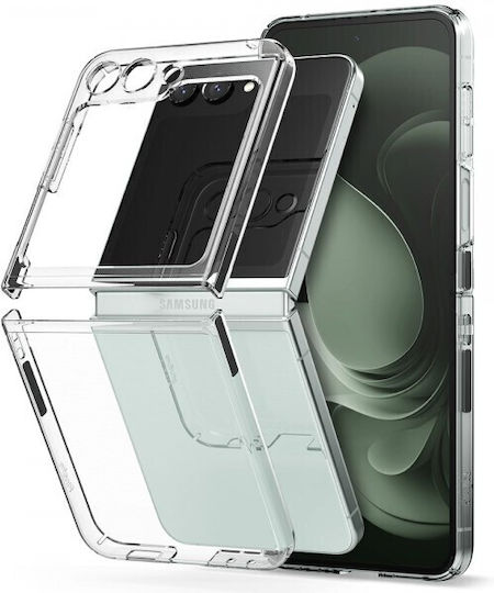 Galaxy Umschlag Rückseite Silikon 1.5mm Transparent (Samsung Galaxy Z Flip 5)