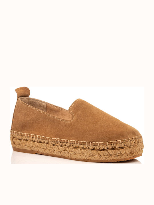Damen Espadrilles in Braun Farbe