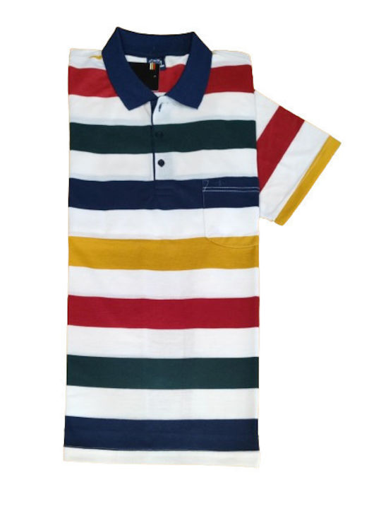 Color Colucci Men's Blouse Polo Multicolour