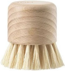 Zone Denmark 29722 Wooden Cleaning Brush with Handle for Cutlery Beige