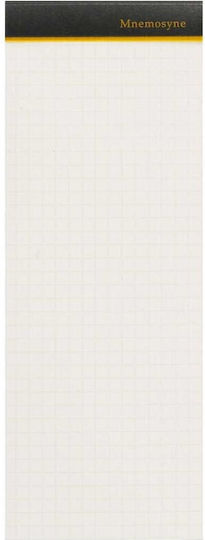 Mnemosyne Carnet 50 Foi Pătrată Multicolor
