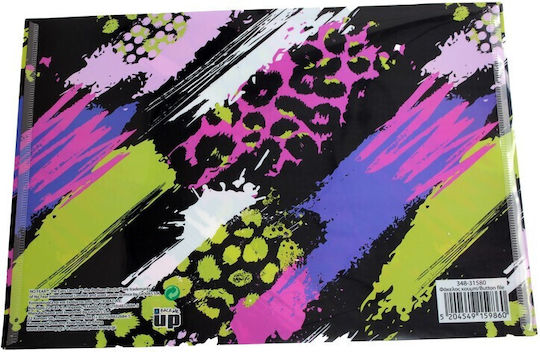 Φάκελος Κουμπί Α4 No Fear Fluo Prints