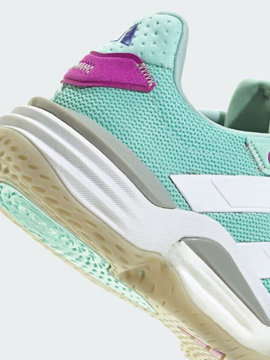 Adidas Stabil 16 Женски Спортни обувки Волейбол Turquoise-white-purple