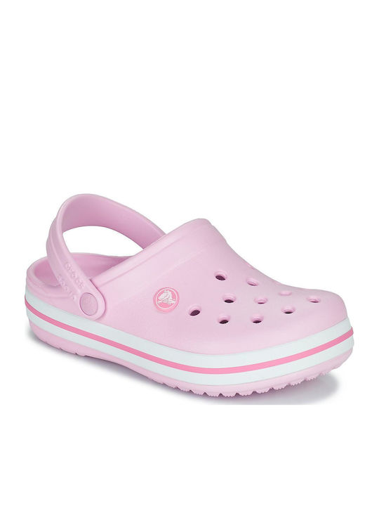 Crocband Clog Children's Anatomical Beach Shoes Pink Ballerina Pink