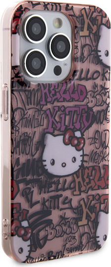 Hello Kitty Задна корица Пластмаса Розов (iPhone 15 Pro)