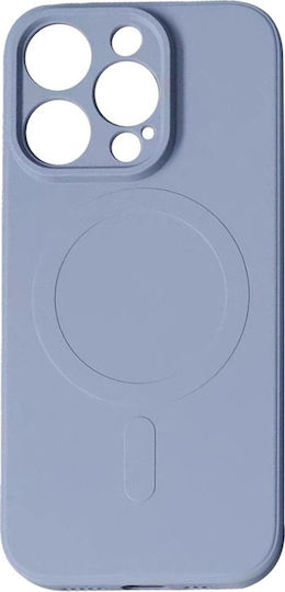 Tel Protect Umschlag Rückseite Silikon 2mm Gray (iPhone 15 Pro)