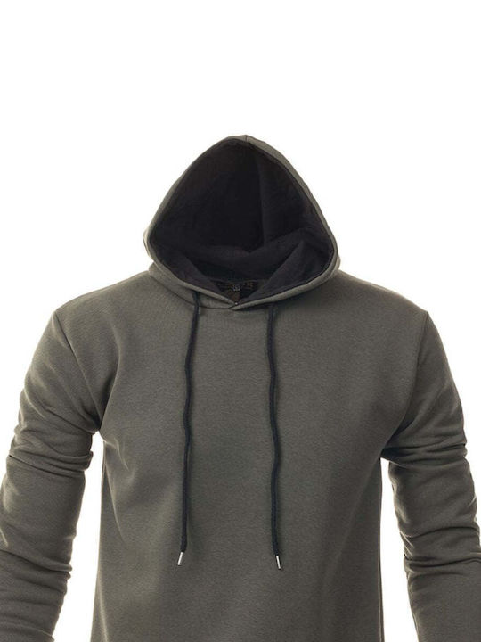 Senior Men's Sweatshirt with Hood Black