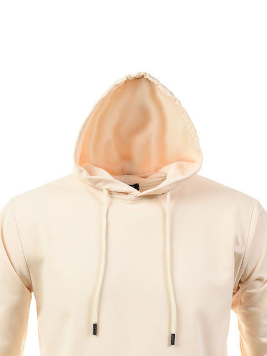 Senior Men's Sweatshirt with Hood Pink