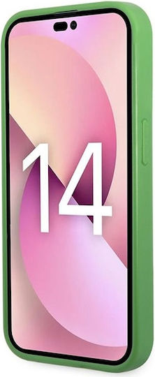 Lacoste Iconic Petit Pique Magsafe Back Cover Plastic Green (iPhone 14 Pro)