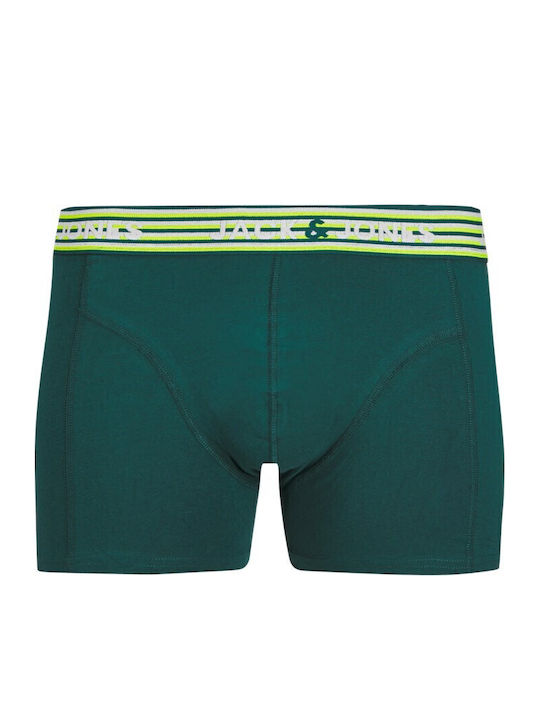 Jack & Jones Σετ Παιδικά Μποξεράκια πράσινο 3τμχ