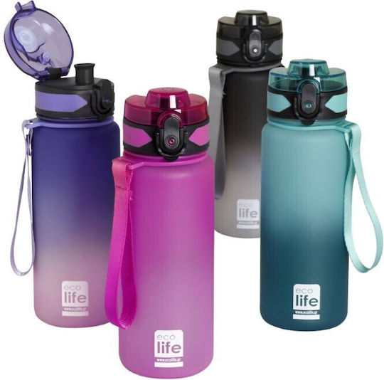 Ecolife Tritan Bottle 500ml Denim Ecolife