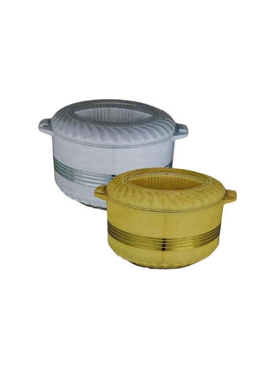 Sidirela Plastic Thermo Lunch Box White
