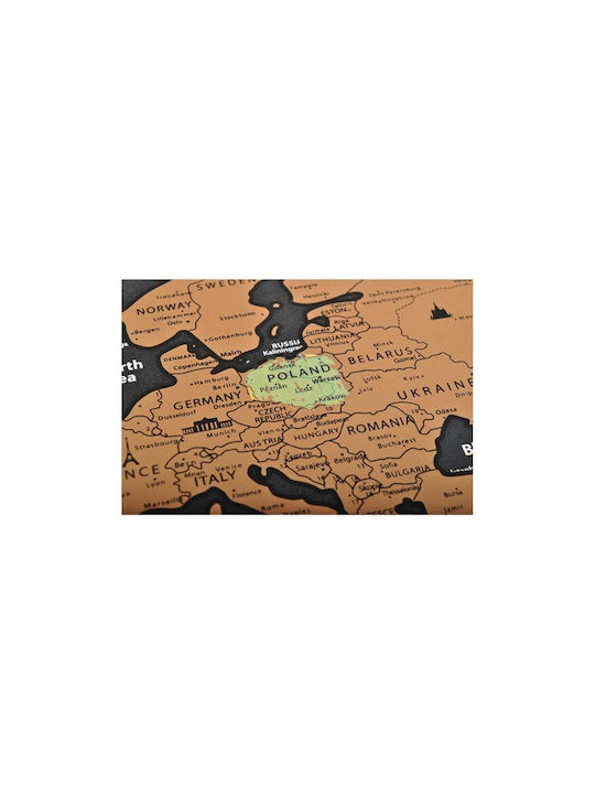 Scratch Map World Flags 82x59 Cm Aria Trade