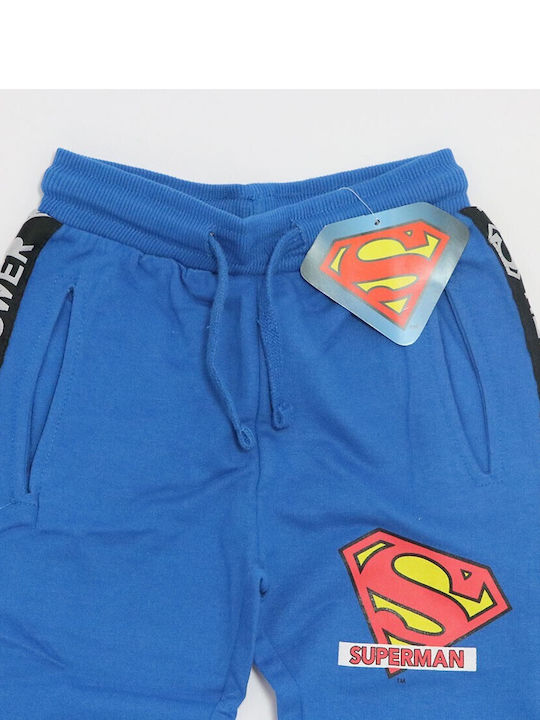Superman Παιδικό Παντελόνι Φόρμας Μπλε