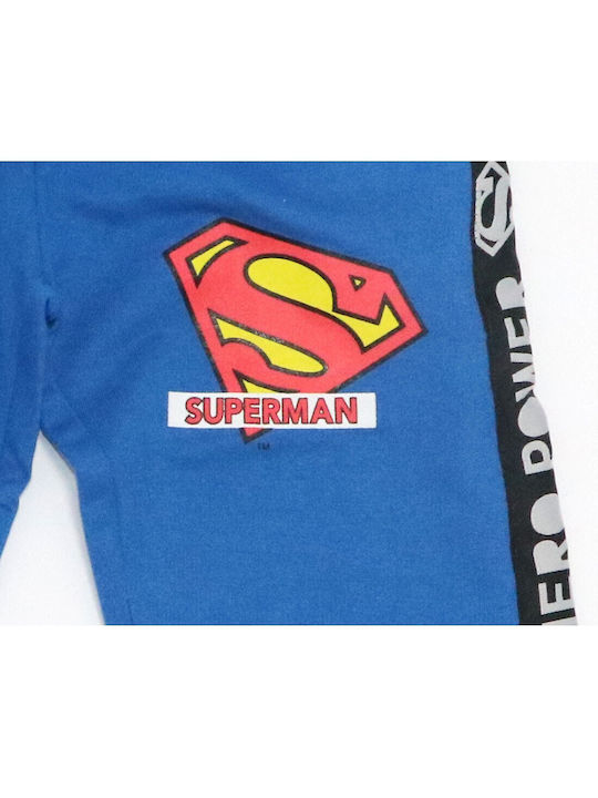 Superman Παιδικό Παντελόνι Φόρμας Μπλε