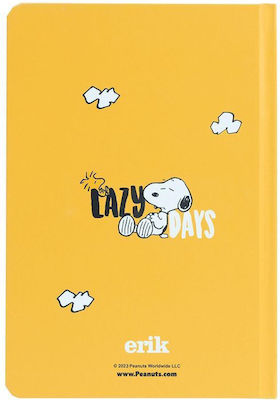 Premium A5 Notebook Snoopy Lazy Days