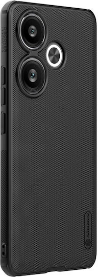 Nillkin Super Frosted Shield Pro Series Back Cover Plastic / Silicone Black (Xiaomi Poco F6 5G)