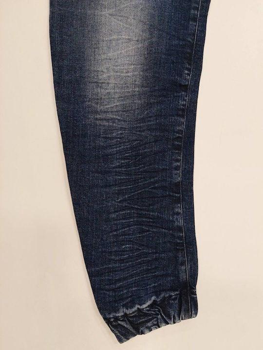 Leon Pantaloni Jeans pentru Bărbați Blue