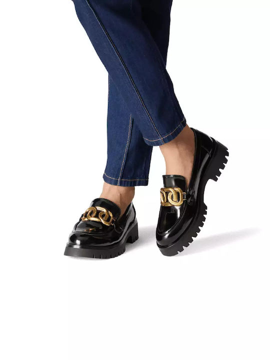 Women's Moccasins in Black Color
