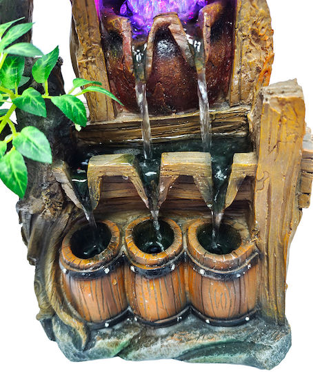 Home Use HUH-0175 Springbrunnen mit Licht 28x18x40cm