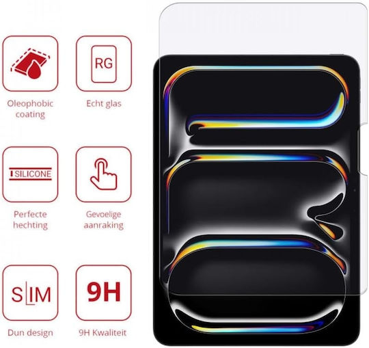 Rosso Tempered Glass (iPad Pro 2024 11"Universal 11" - Universal 11")