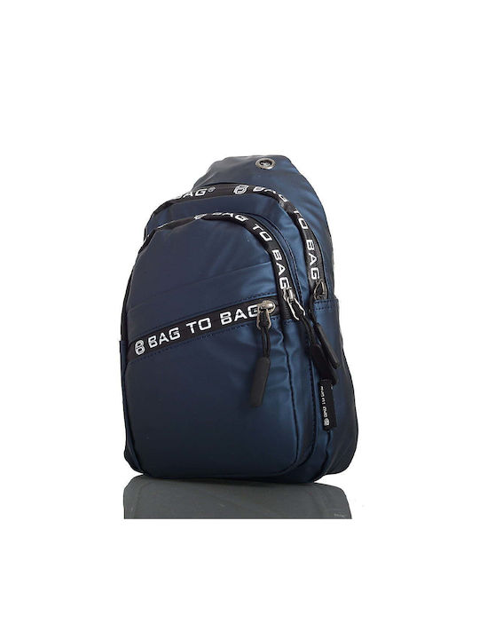 Bag to Bag Ανδρική Τσάντα Στήθους Μπλε