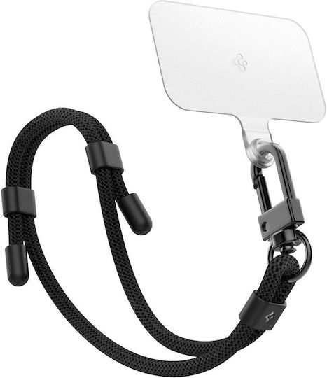 Spigen Universal Strap Set Lanyard And Pendant Neck Strap for Mobile Phones Black