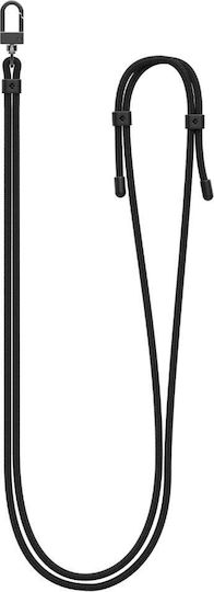 Spigen Universal Strap Set Lanyard And Pendant Neck Strap for Mobile Phones Black