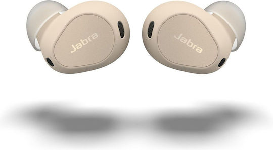 Jabra Elite 10 In-ear Bluetooth Handsfree Earphones with Sweat Resistance and Charging Case Cream