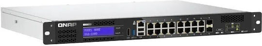 QNap QGD-1600 Verwaltet Switch mit 16 Ports Gigabit (1Gbps) Ethernet
