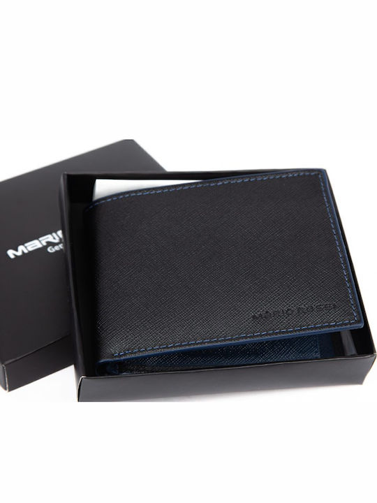 Leather Men's Wallet Classic with RFID Black