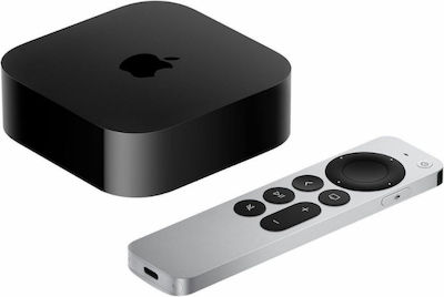 Apple ТВ кутия 4K UHD с WiFi и 64ГБ Памет за съхранение